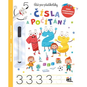 Sešit 4227-1 pro předškoláky Čísla a počítání