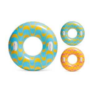 Intex 59256 Plavací kruh  s úchyty 91 cm