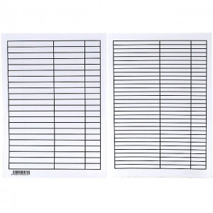 Podložka papírová - lenoch A4