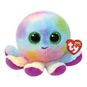 TY 37360 Beanie Boos 15 cm - BUBBLES chobotnička duhová