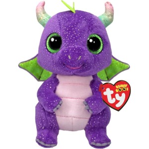 TY 37362 Beanie Boos 15 cm - DAPHNE dinosaurus fialový
