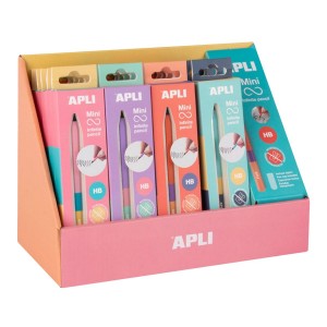 APLI nekonečná tužka HB mini, bar.mix