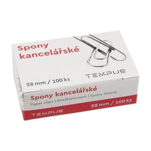 Sponky 22576 kancelářské 28mm/100ks