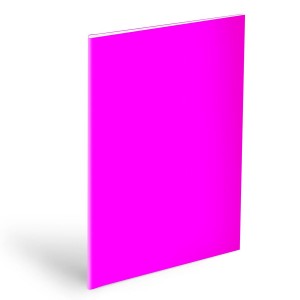 Obal 5371257 na sešity A5 NEON pink, 180mic