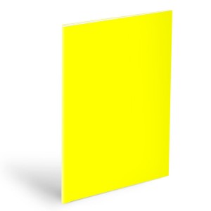 Obal 5371258 na sešity A5 NEON yellow, 180mic