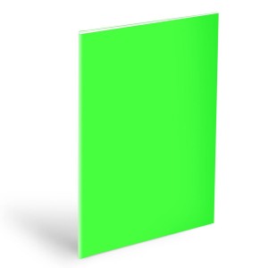 Obal 5371259 na sešity A5 NEON green, 180mic