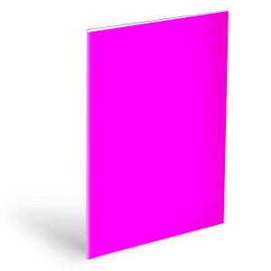 Obal 5371262 na sešity A4 NEON pink, 180mic
