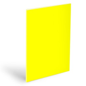Obal 5371263 na sešity A4 NEON yellow, 180mic