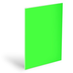 Obal 5371264 na sešity A4 NEON green, 180mic