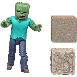 Mattel JFR64 Akční figurka z filmu Minecraft - Zombie (Věk: 6+)