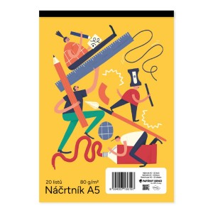 Náčrtník A5 - 20listů