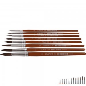 Štětec Tempus kulatý lak č.3