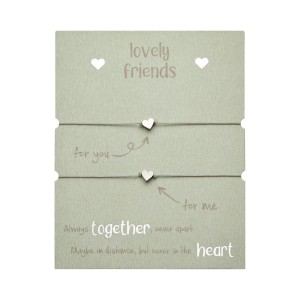 Gifty 1042796 Lovely Friends náramek - ss Heart