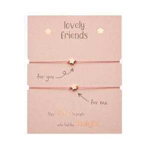 Gifty 1042797 Lovely Friends náramek - rg. plated Flower