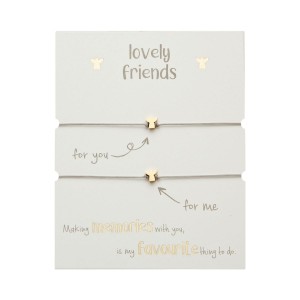 Gifty 1042801 Lovely Friends náramek - g. plated Angel