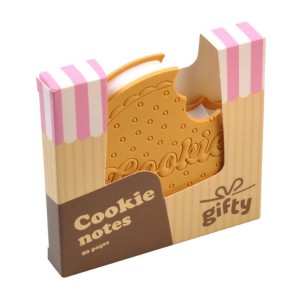 Gifty - Notes 90x90mm - cookie