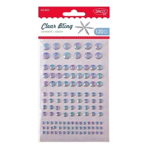 Samolepící kamínky 33000-483 /120 ks/