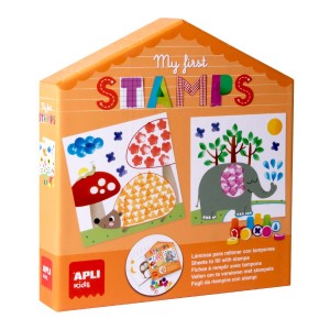 A18506 APLI edukační hra s razítky - My First Stamps, (Věk: 3+)