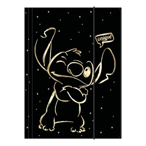 Colorino 01102PTR  školní desky s gumičkou, Stitch Gold 1, A4, karton