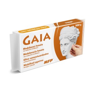 Modelovací hmota GAIA 500g bílá