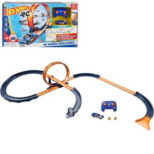 Hot Wheels HXX45 Sada pro autíčka s dálkově ovládaným vozidlem v měřítku 1:64 (Věk 5+)