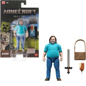 Mattel JFR57 Akční figurka Minecraft - Steve (Věk: 6+)