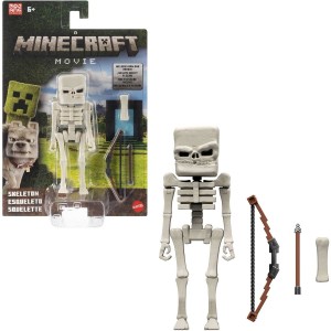Mattel JFR60 Akční figurka Minecraft - Skeleton (Věk: 6+)
