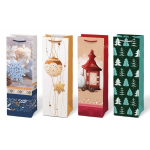 Taška MFP vánoční 5251311 - T12 mix (na láhev)