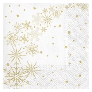Ubrousek 2011150 P 33x33 vánoční SPM001100 (20 ks v balení)