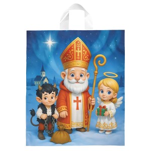 Taška 5252930 Mikulášská taška XL vzor22 40x46x8 (PVC s uchem)