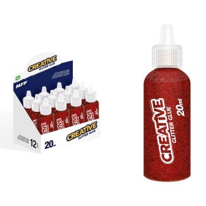 Lepidlo 6330759 glitrové 20ml červené