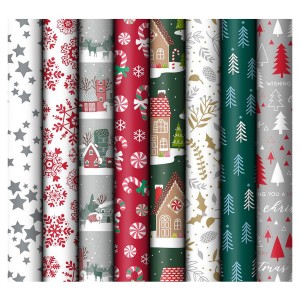 Balící papír 5811878 vánoční role 500x70 cm mix č. 15