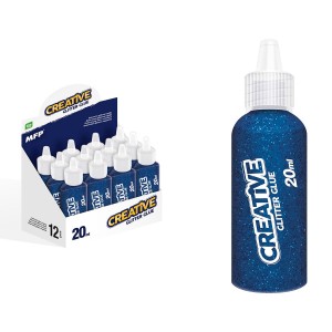 Lepidlo 6330762 glitrové 20ml modré