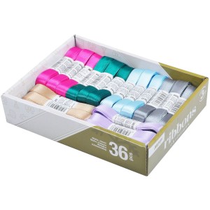 Stuha 8886649 3m x 1,2cm box mix 1