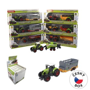 Traktor 90773 s přívěsem 27 cm