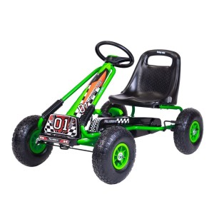 Dětská šlapací motokára 55294 Go-kart Baby Mix Razor zelená