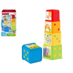 Fisher Price zvířátková věž CDC52