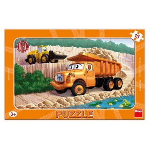 Dino 301306 Puzzle Tatra 15 dílků deskové