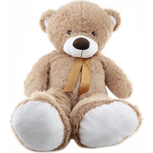 Plyšový medvěd 121445 100 cm hnědý