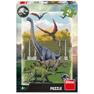 Dino 371347 Puzzle Jurský Svět 48 dílků