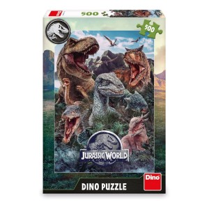 Dino 502697 Puzzle Jurský Svět 500 dílků