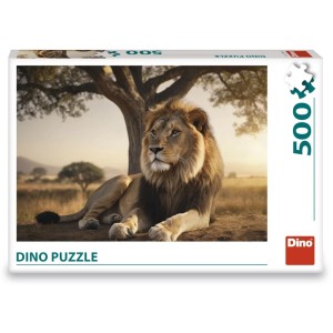 Dino 502888 Puzzle Odpočívající lev 500 dílků