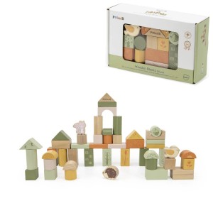 Viga 44230 Dřevěné kostky 50 ks