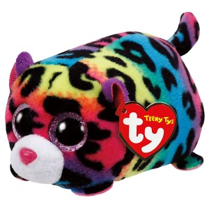 TY Teeny Tys 10 cm - JELLY vícebarevný leopard