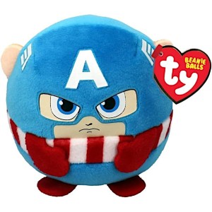 TY 42562 Beanie Balls 10 cm Marvel CAPTAIN AMERICA