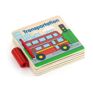 Viga Dřevěná knížka - dopravní prostředky