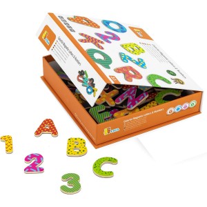 Viga 59429 Dřevěná magnetická písmenka a číslice v českém jazyce