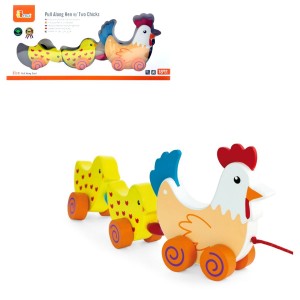 Viga 50078 Dřevěná tahačka Slepička