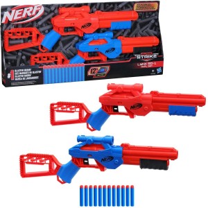 Nerf F3041 Alpha Sada Nerf Alpha Strike Lynx SD-1 dual set (dvě zbraně a 12 šipek)