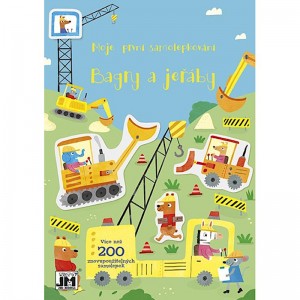 Moje první samolepkování 2468-0 Bagry a jeřáby